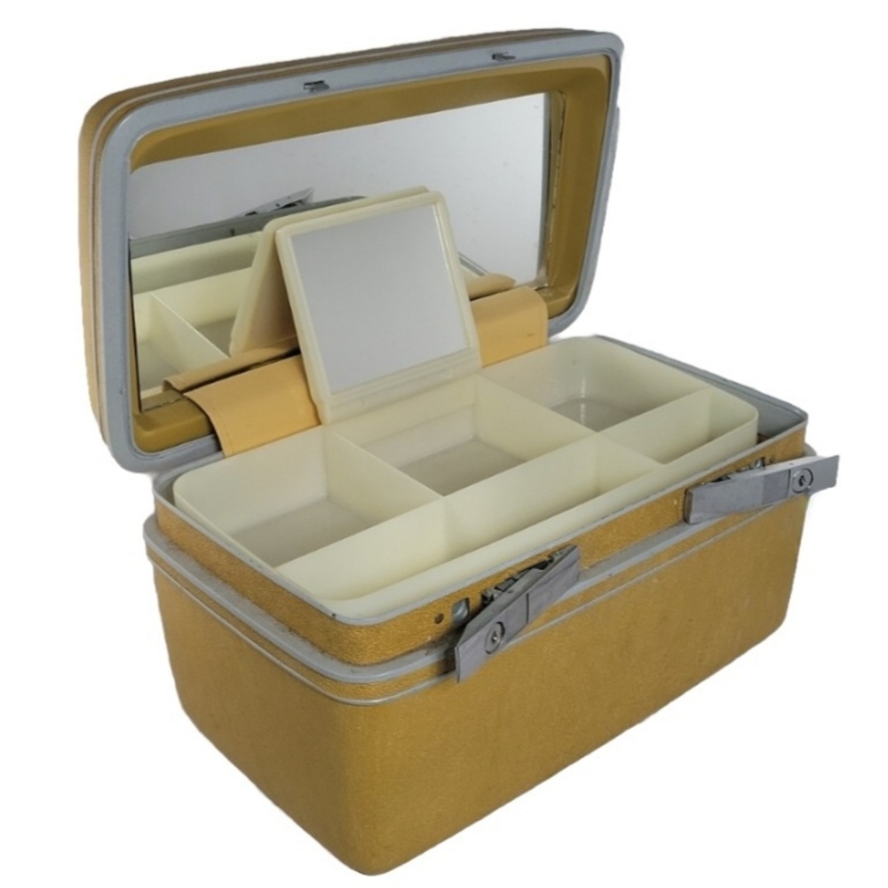 SAMSONITE Sears Courier Cosmetics Travel Case, Vintage 1960s